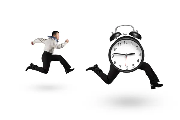 Why did the clock get first place in the marathon?