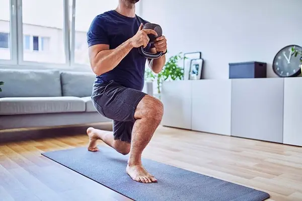 Why are lunges a great way to start exercising?