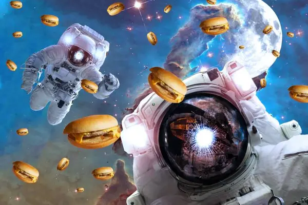 Why did the astronaut's restaurant on the moon fail?