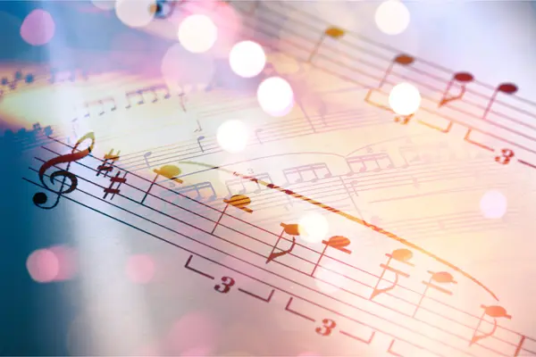 How did you know the musical notes were related to each other?