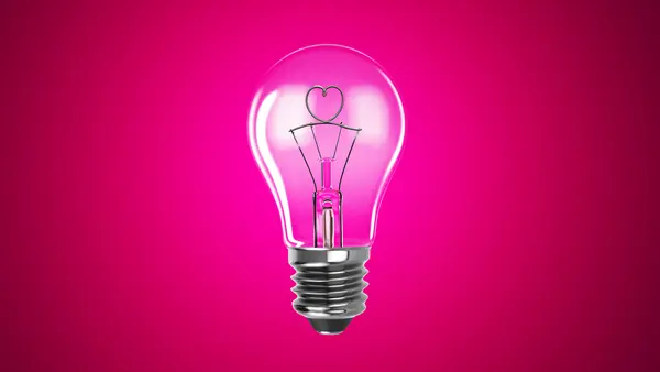 What did the light bulb say to the lamp on Valentine's Day?