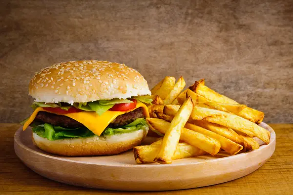 How did the French fry propose to the hamburger?