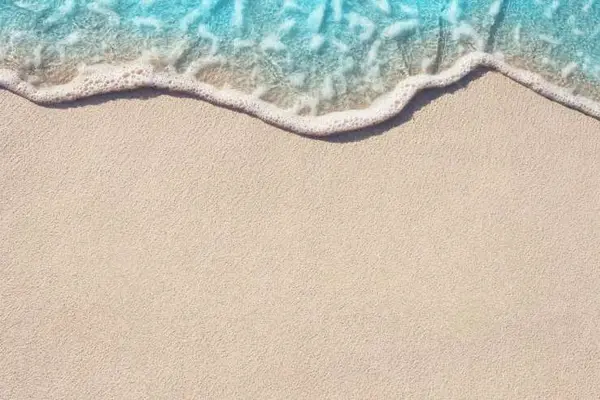 Why is the beach so confident?