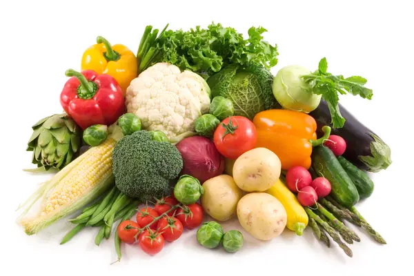 Which vegetables have the hardest time swallowing their food?