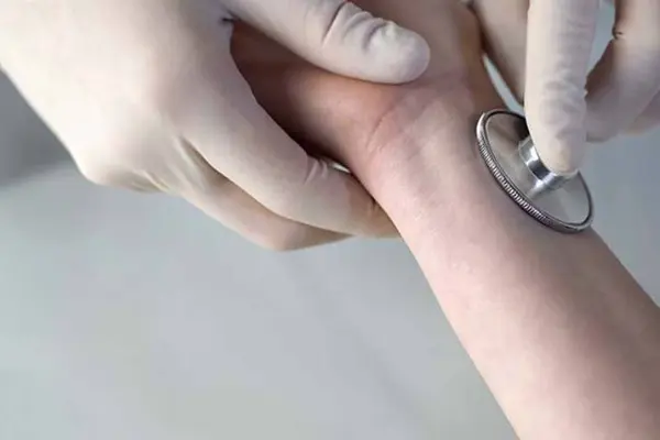 Did you know you can actually listen to the blood in your veins?