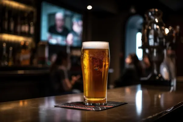 What TV show is most popular at bars?