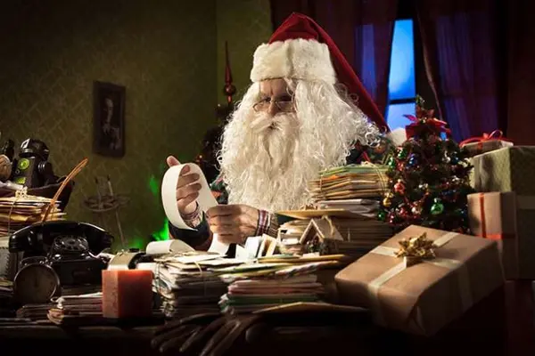 What does Santa call his wife at tax time?